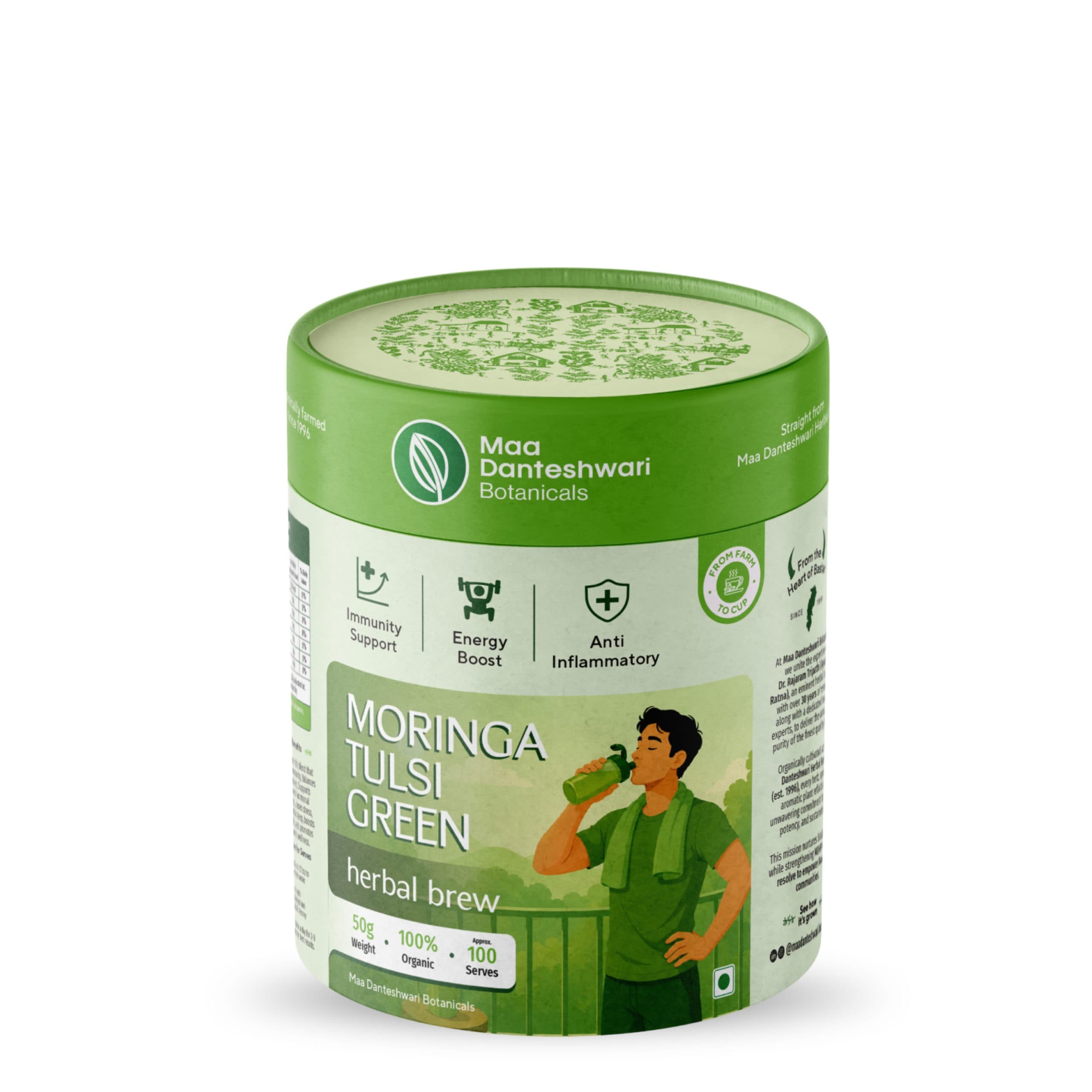Moringa Tulsi Green Tea