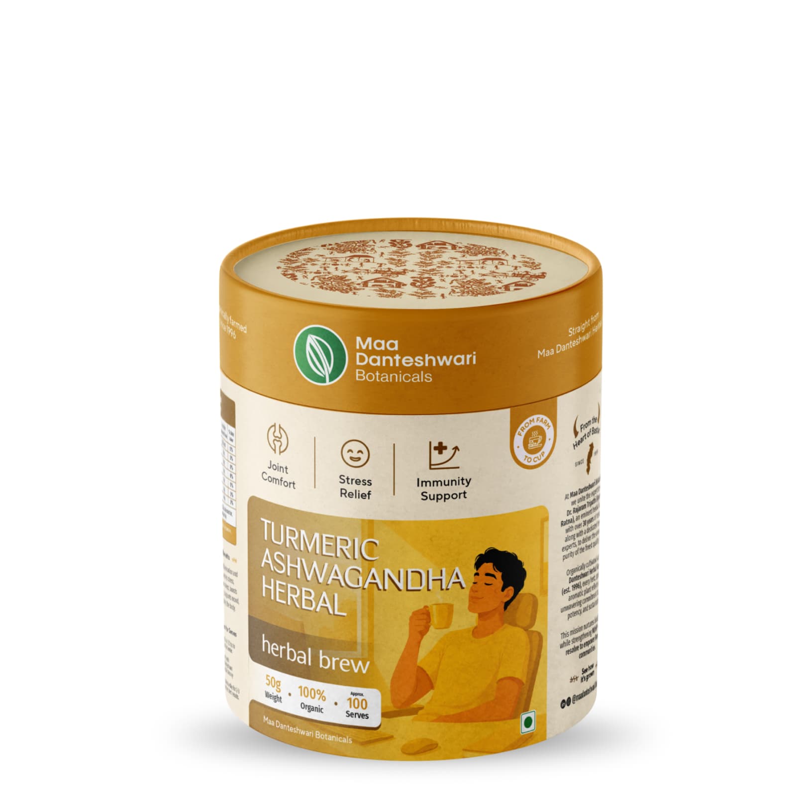 Turmeric Ashwagandha Herbal Brew